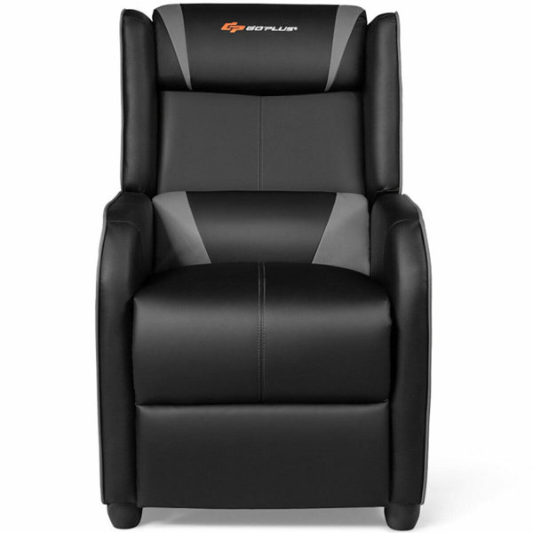 Inbox Zero Vegan Leather Massage Chair Wayfair